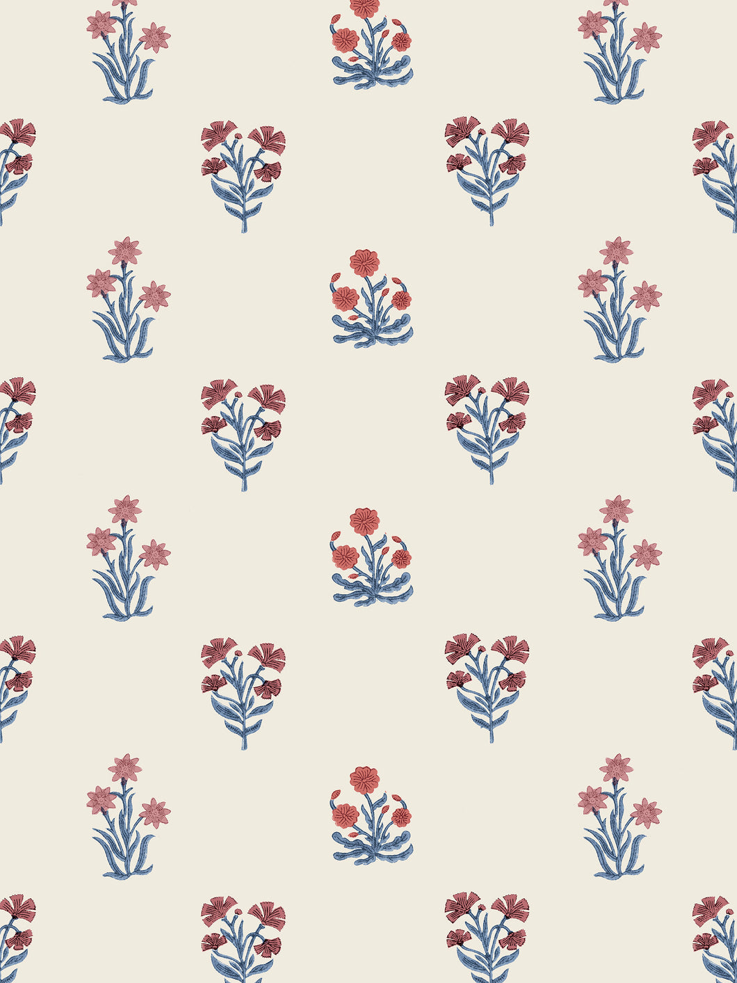Jaipur Flower Wallpaper