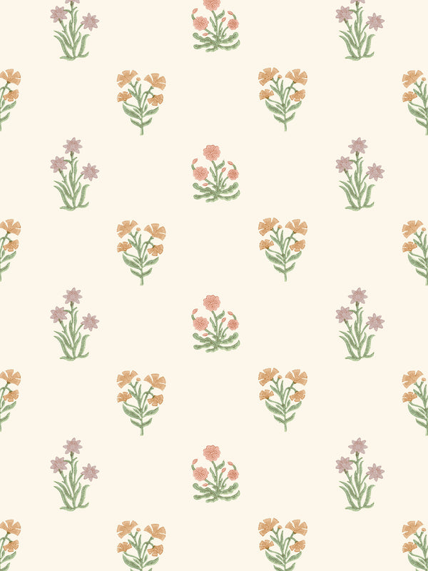 Jaipur Flower Wallpaper