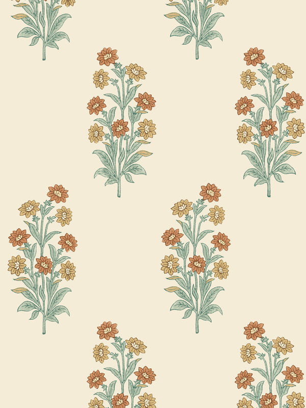 Kashmir Flower Wallpaper