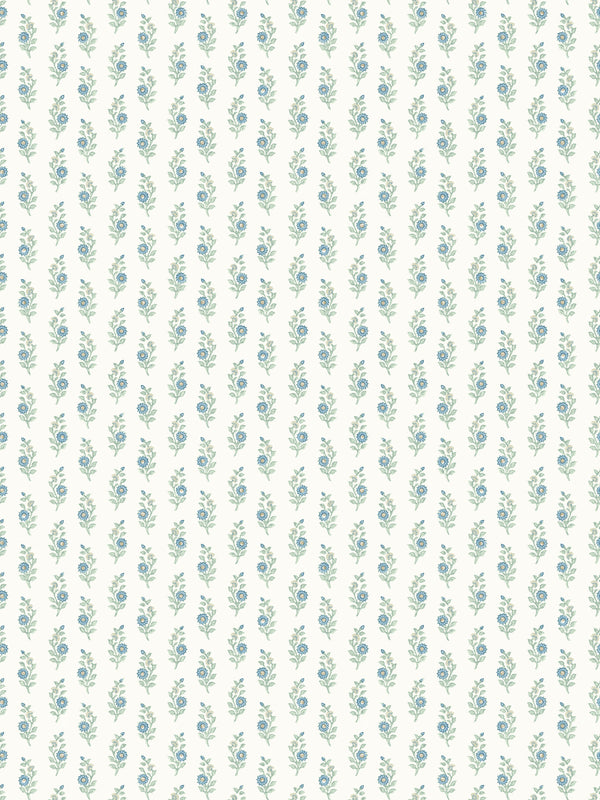 Paisley Flower Wallpaper