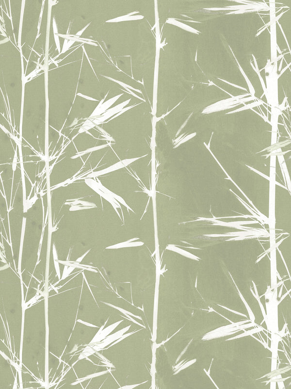 Dado Atelier taupe khaki bamboo wallpaper