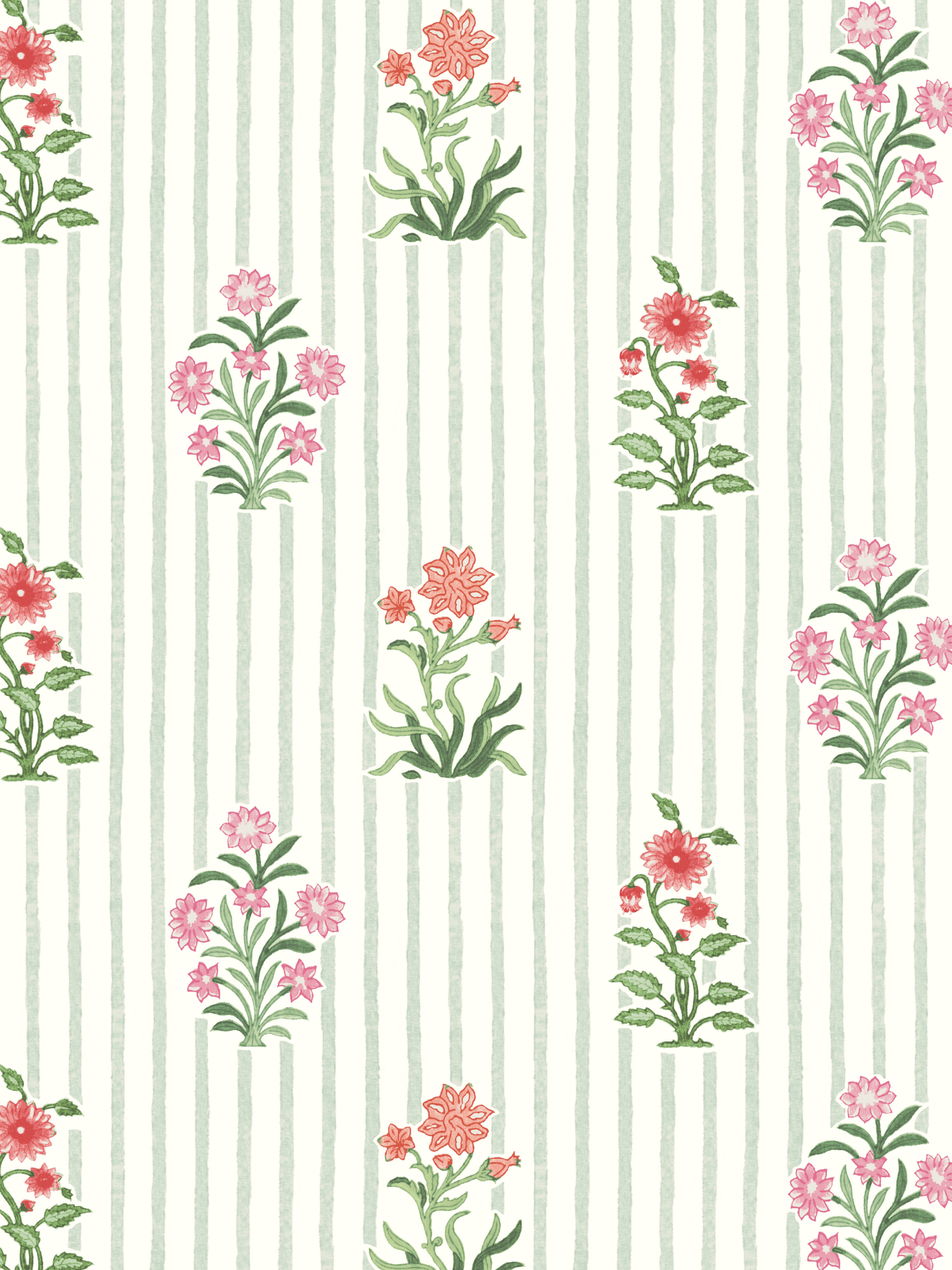Bindi Flower Wallpaper  Dado Atelier Ltd