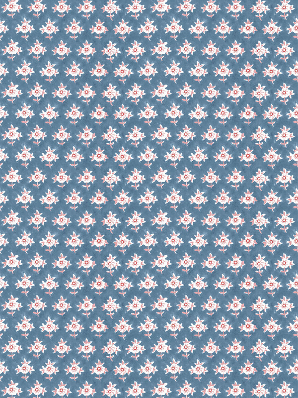 Dado Atelier blue china tea wallpaper