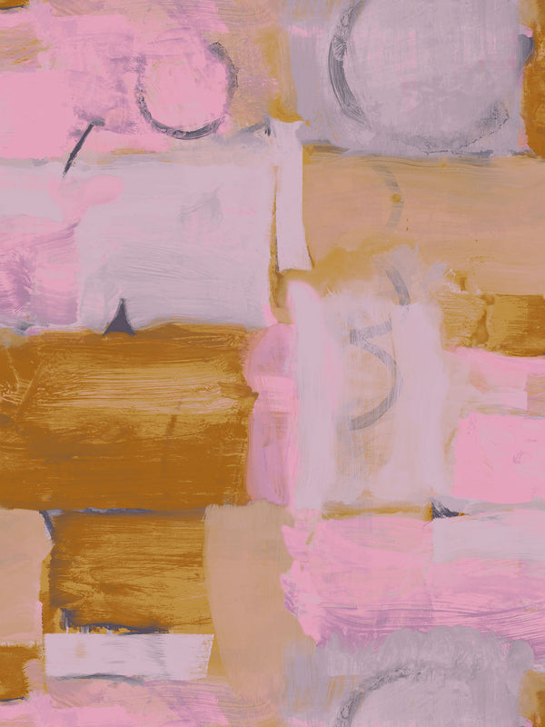 Dado Atelier henna divided wallpaper