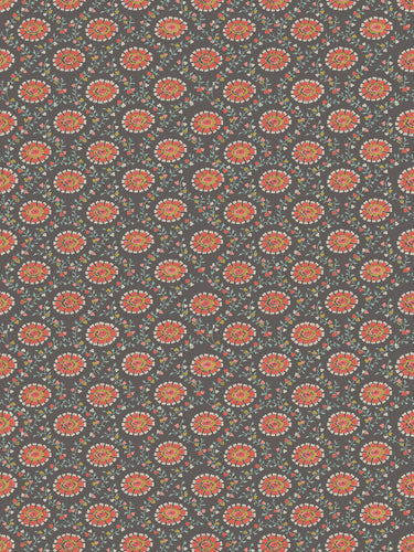 Dado Atelier madder floral ogee wallpaper