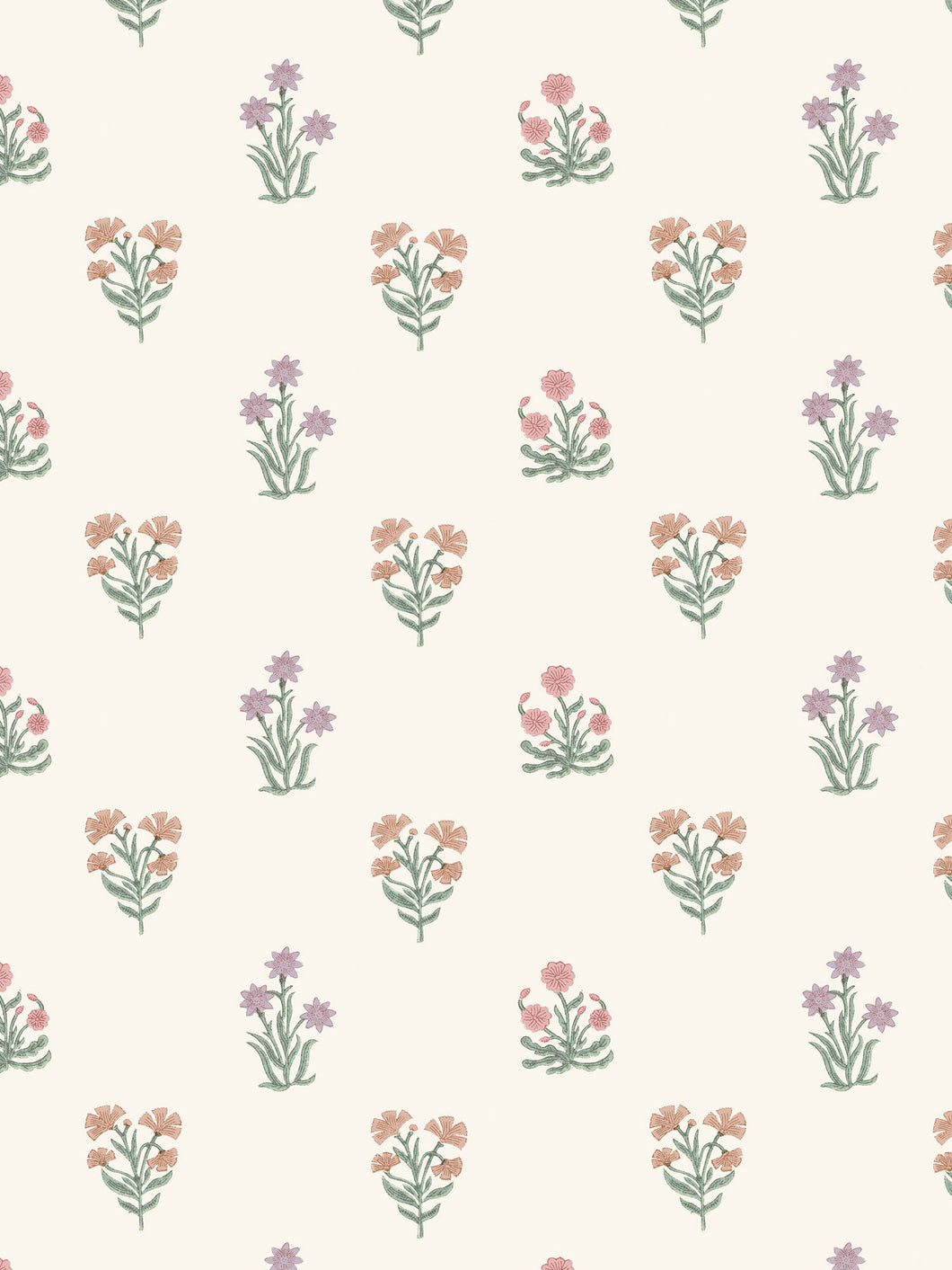 Dado Atelier jadeite jaipur flower wallpaper