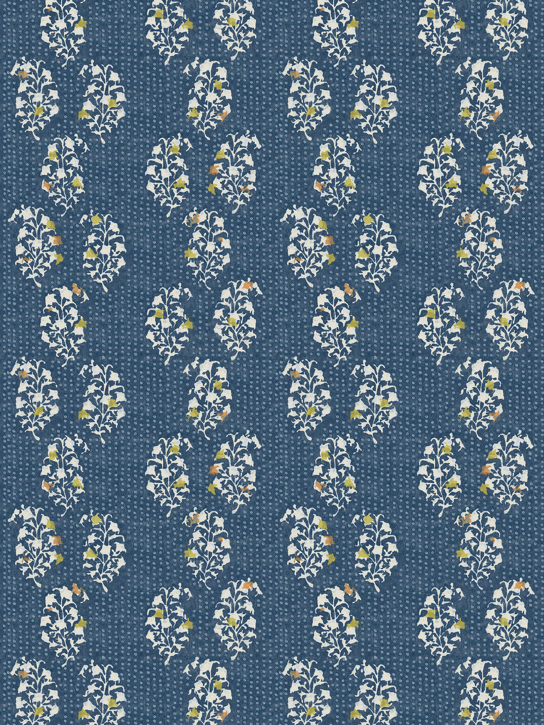 Dado Atelier indigo paisley wallpaper