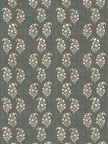 Dado Atelier charcoal paisley wallpaper