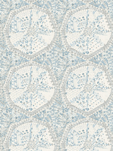 Dado Atelier powder blue suzette wallpaper