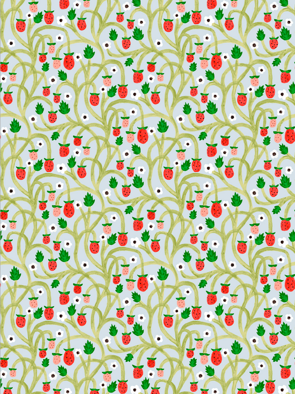Wild Strawberries Wallpaper