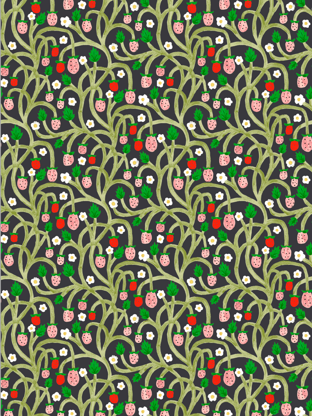 Wild Strawberries Wallpaper