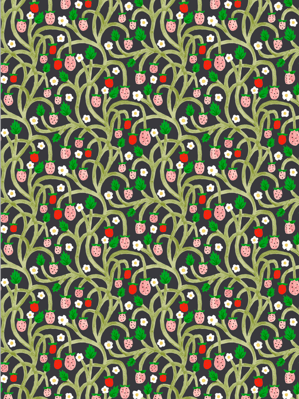 Wild Strawberries Wallpaper